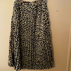 Pleated skirt adorable and perfect for the weather.